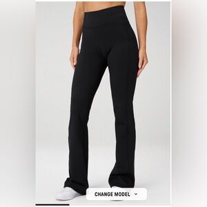 Fabletics NWT Cold Weather High Waisted Mini Flare - Size XS Short